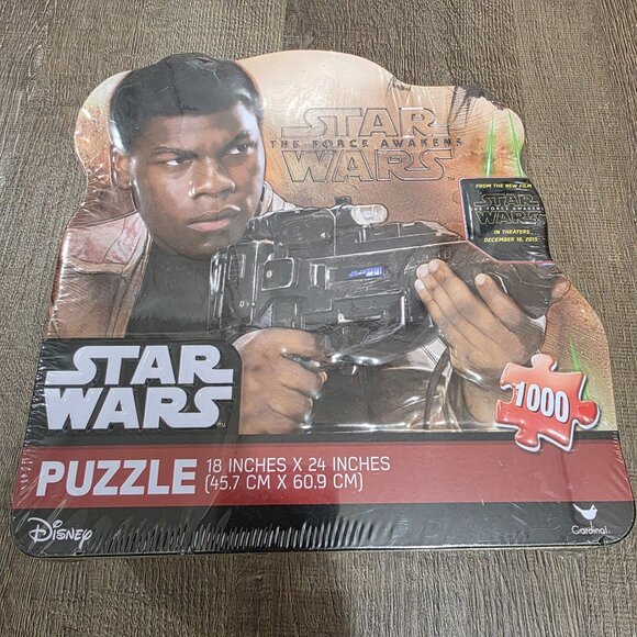 Star Wars The Force Awakens Puzzle 1000 Pieces 18x24 Inch Cardinal Disney New Se - Picture 2 of 5